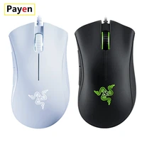 payen razer deathadder essential wired gaming mouse mice 6400dpi optical sensor 5 independently buttons for laptop pc gamer