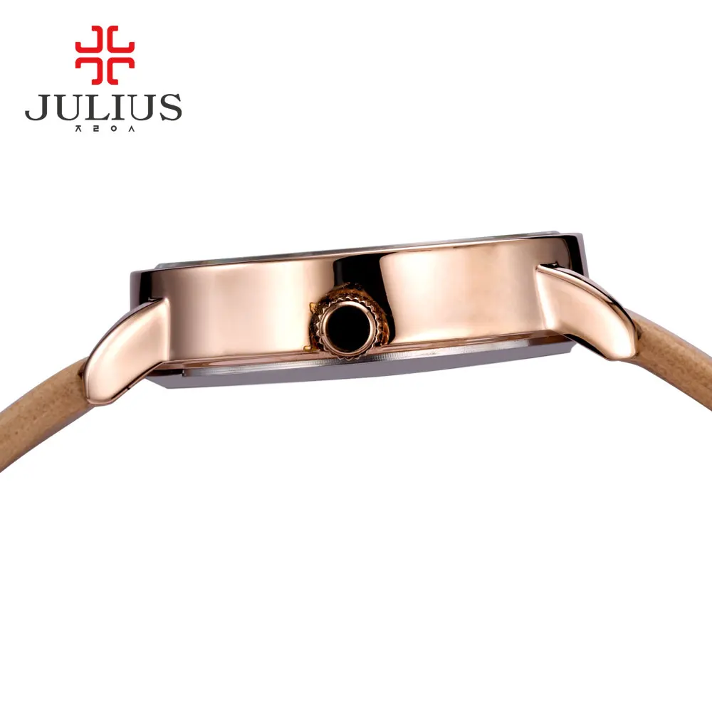 JULIUS JA-923 Montre нержавеющая сталь задняя сторона водостойкие японские кварцевые