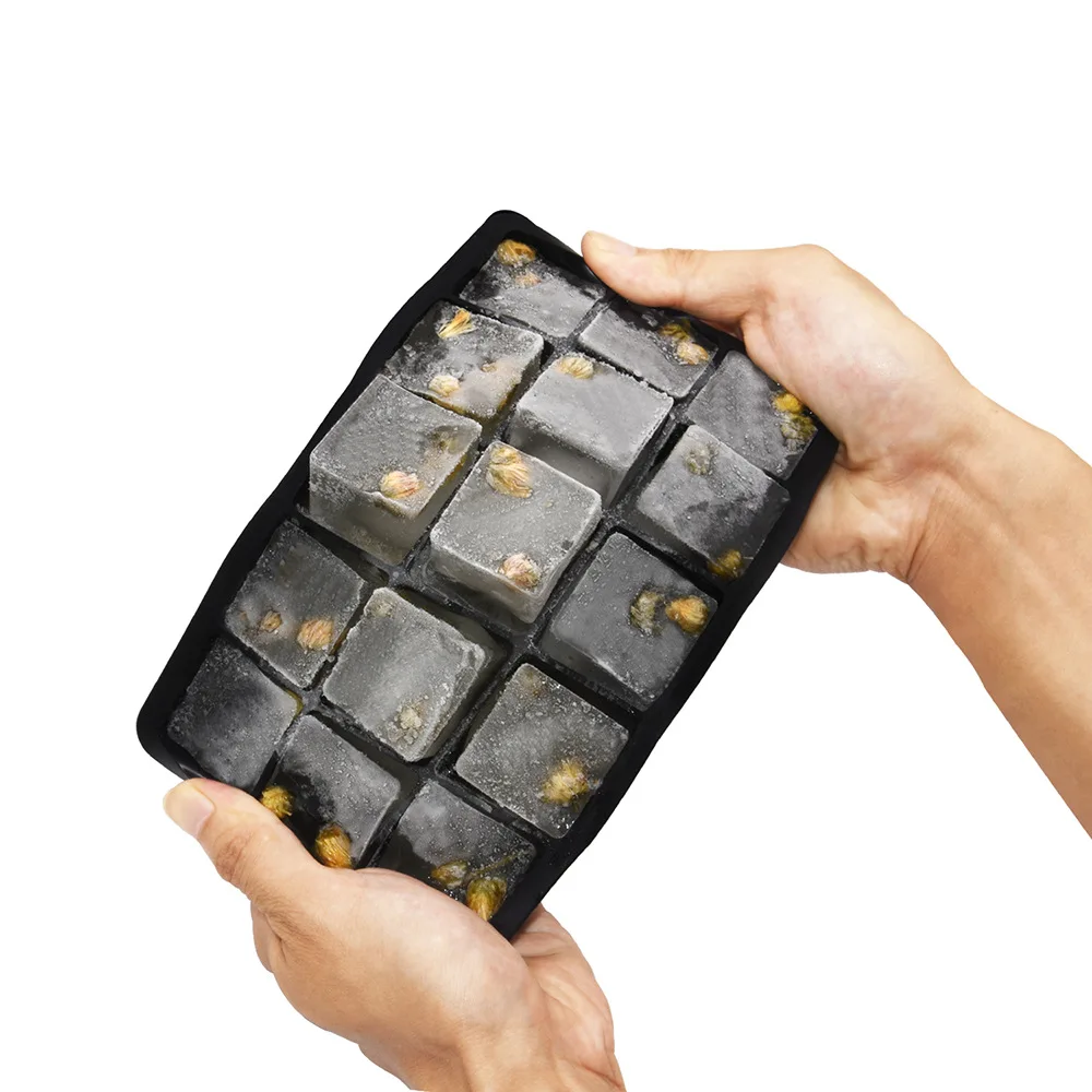 Силиконовая ледяная решетка 15 квадратов Бар Виски форма силиконовые продукты