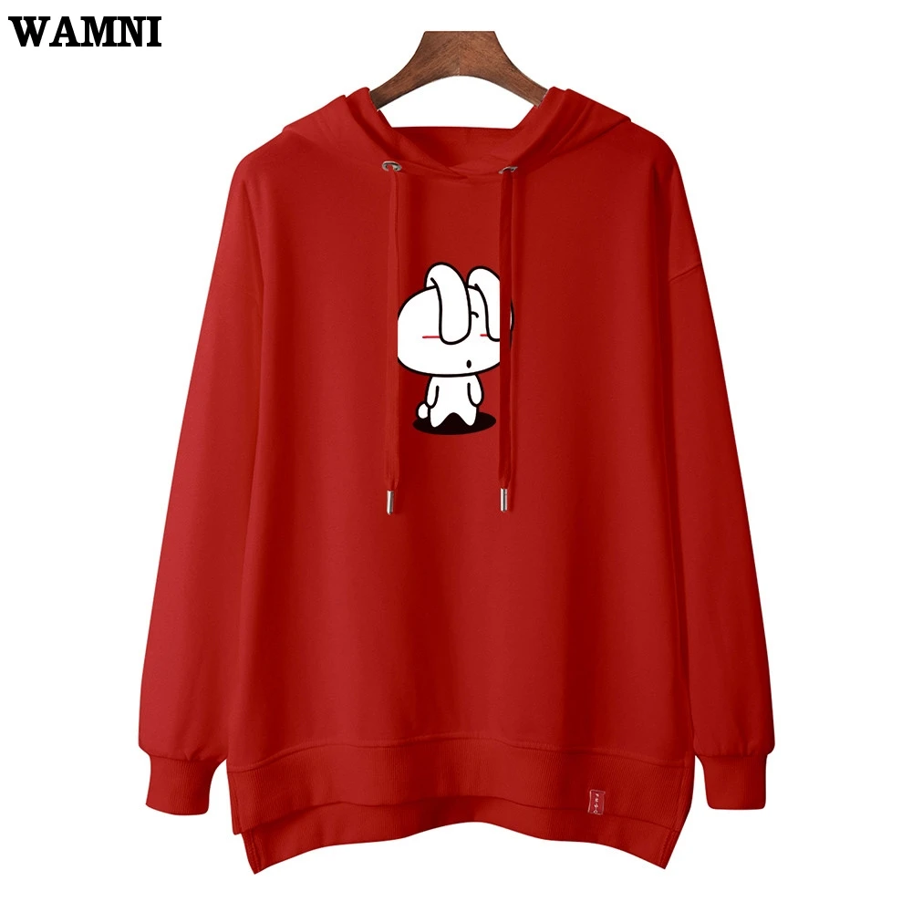 WAMNI Kawaii толстовка с капюшоном осенняя верхняя одежда уникальные толстовки