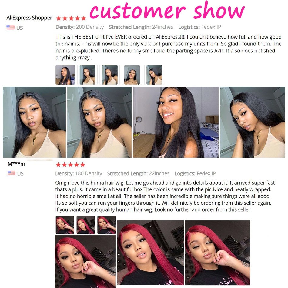 Recool HD прозрачный кружевной парик прямые кружевные передние человеческие волосы