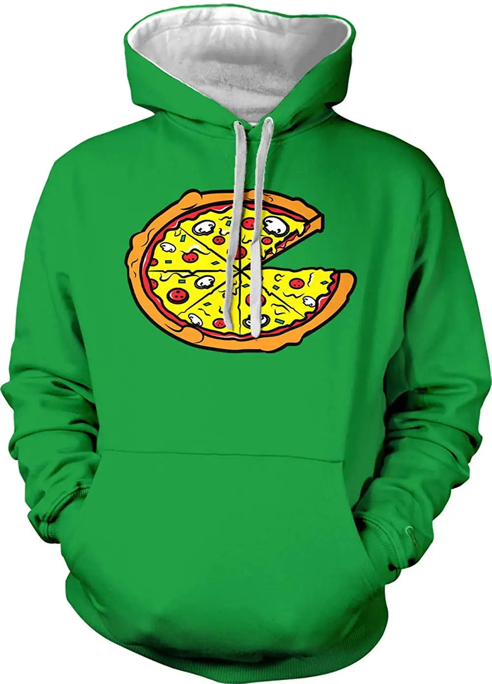 Pizza Pie - Foodie Italian Slice Unisex Hoodie Sweatshirt |