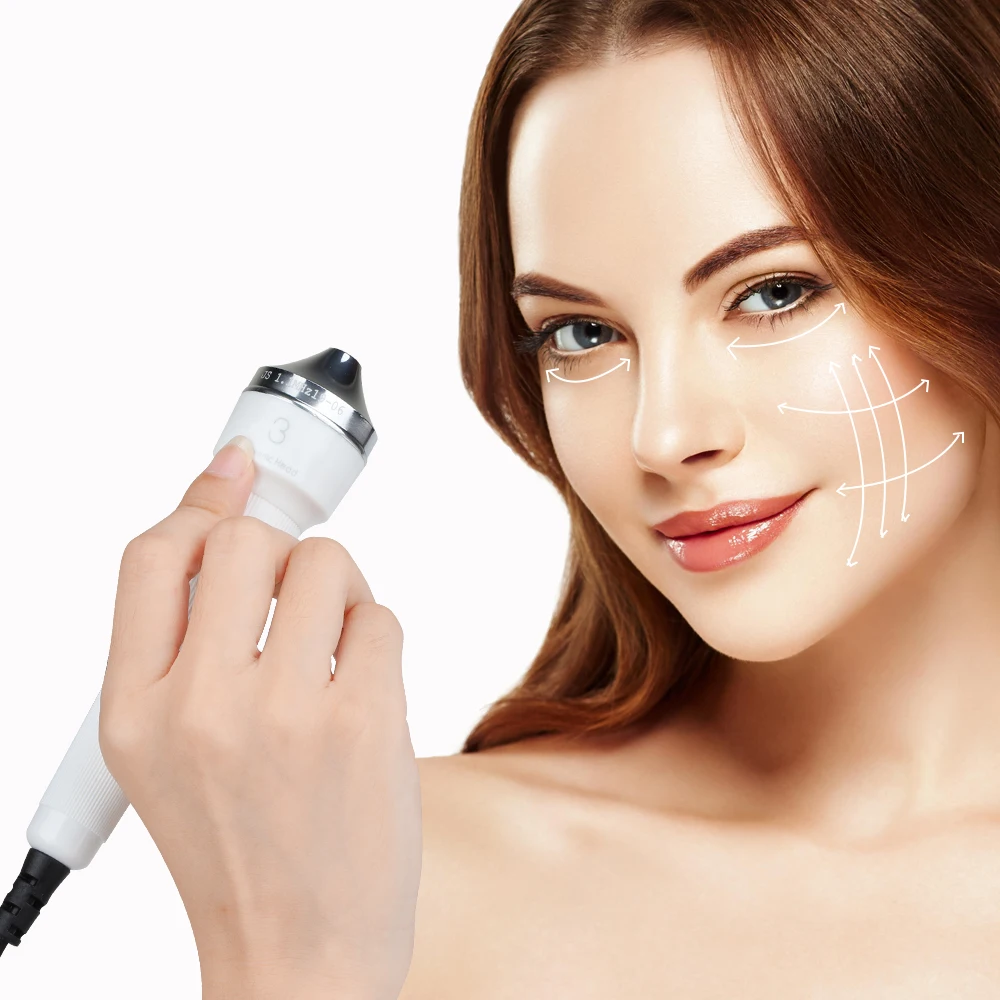 Beste Ultrasone Gezicht Sproet Verwijdering Ultrasound Anti Aging Whitening Aanscherping Facial Massage Machine Huidverzorging Schoonheid Instrument