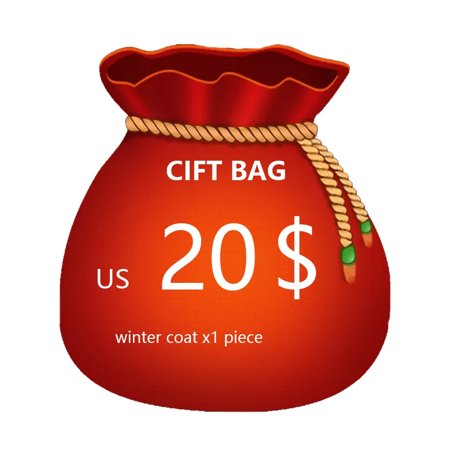 

there is 1 pieces of winter parkas in the gift bag and will be shipped randomly