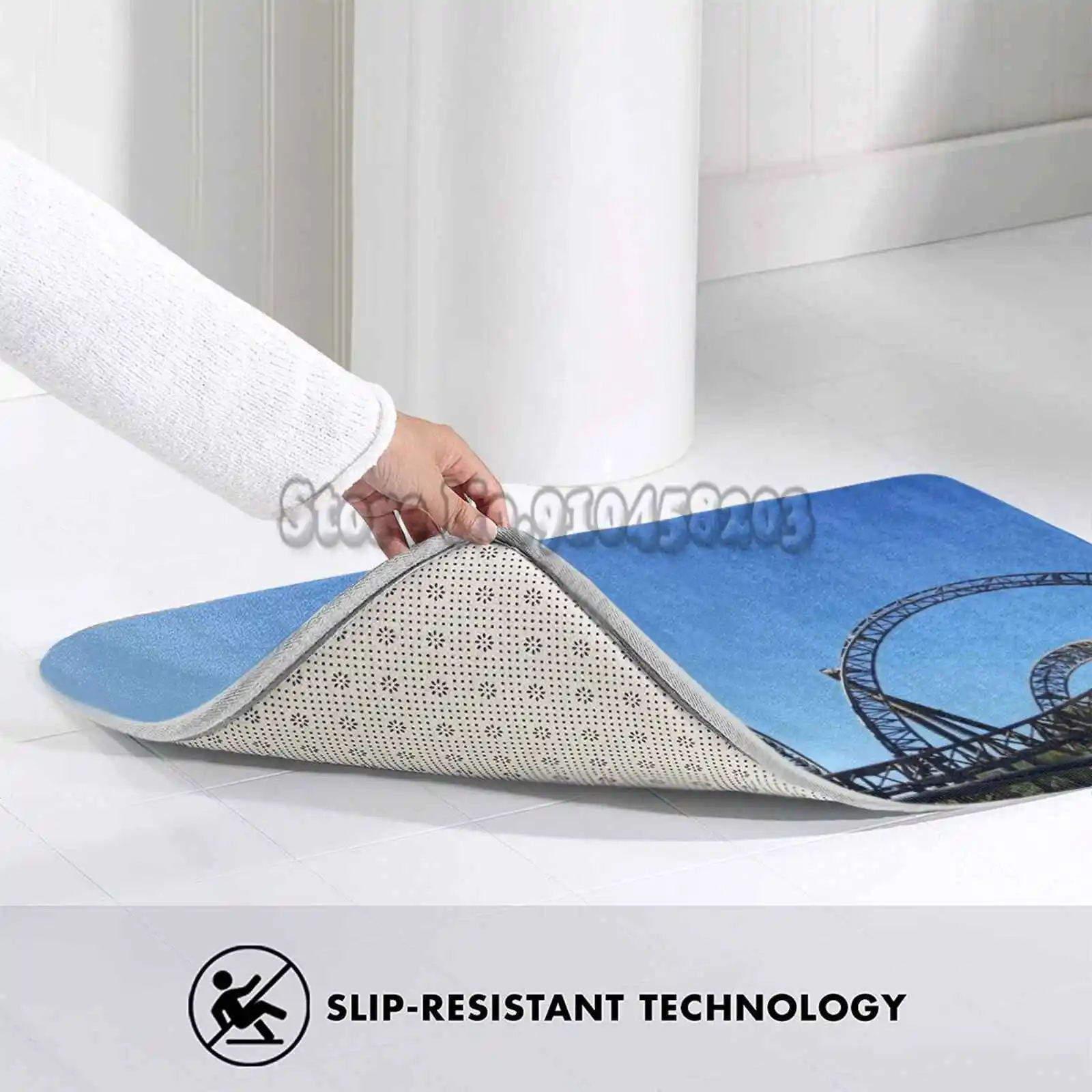 Циклическая подставка под горку и коврик летучая мышь для гостиной декоративный