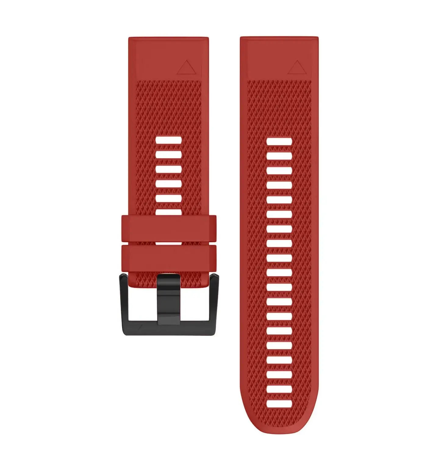 Dark Red Ремешок для часов QuickFit Garmin Fenix 6 6X6 S/5S 5X5 Plus 3HR силиконовый ремешок 20 мм 22 мм 26 мм Forerunner 945 935/Instinct - Цвет ремешка: Dark Red