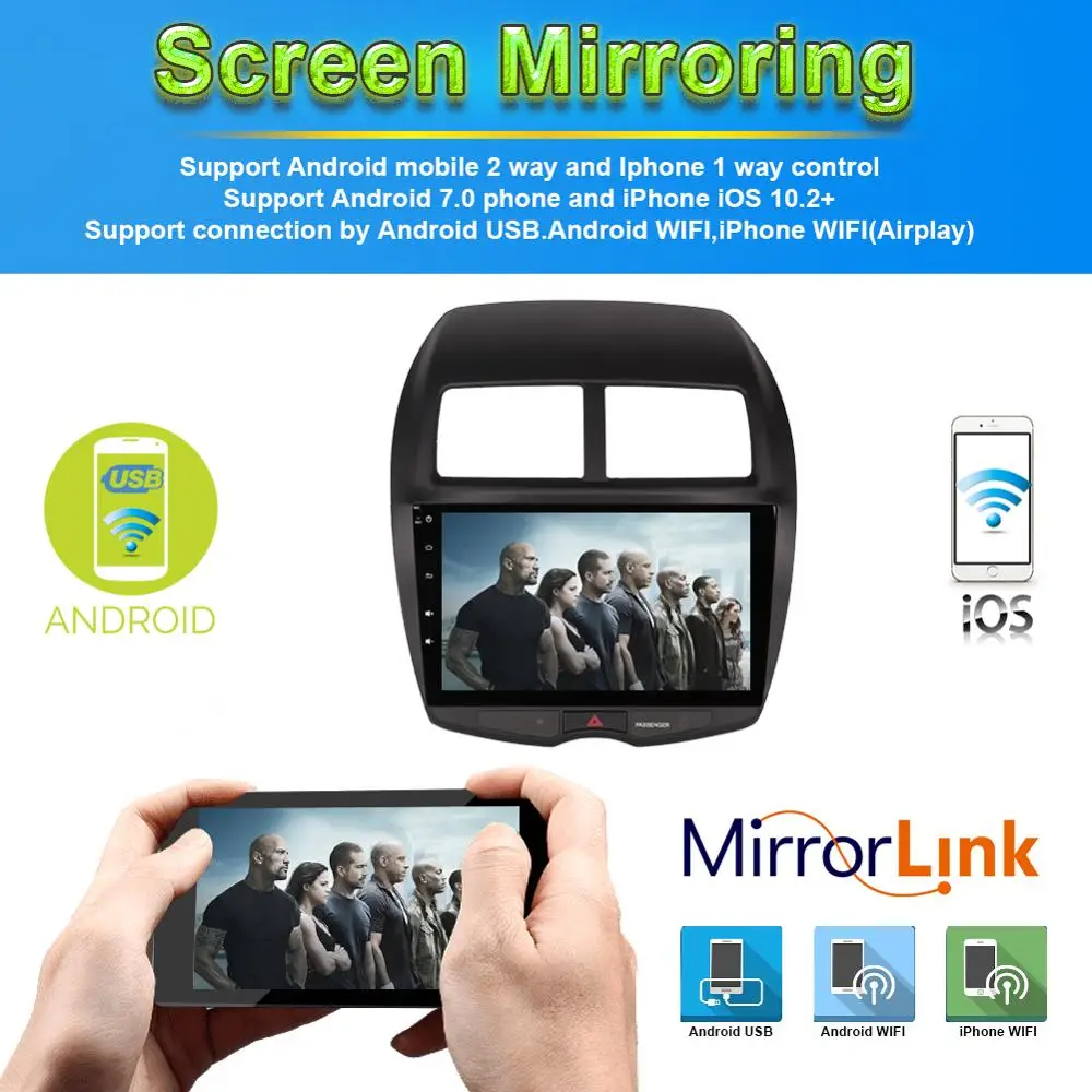 Android 10 0 Octa Core Автомобильный GPS-навигатор для Mitsubishi ASX 2007-2022 автомобильный