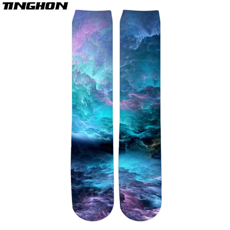 Новинка модные мужские 3d носки повседневные Прямые для мужчин и женщин с