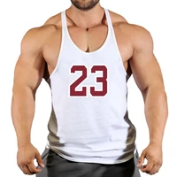 new fashion cotton sleeveless shirts tank top men fitness shirt mens singlet bodybuilding workout gym vest fitness men