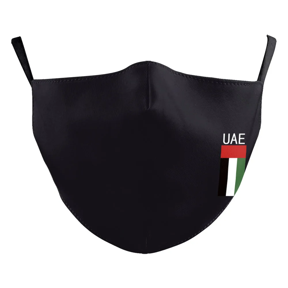 Маска с надписью Россия Испания флаг Великобритании Пылезащитная моющаяся |