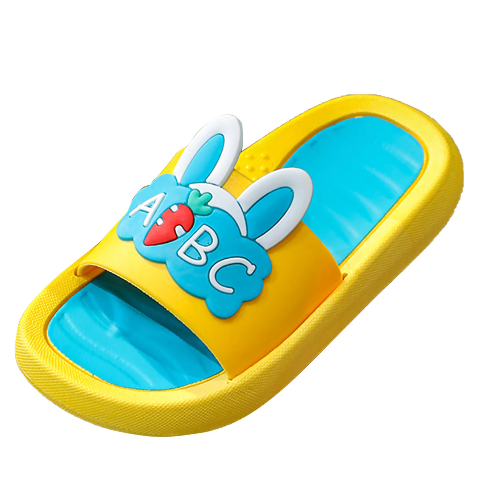 

Children's Slippers Summer Children Toddler Baby Girls Boys Letter Rabbit Sandals Shoes Slippers