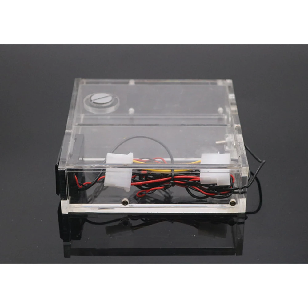 Прозрачное акриловое жидкое охлаждение для ПК CPU герметичное CD ROM универсальное с