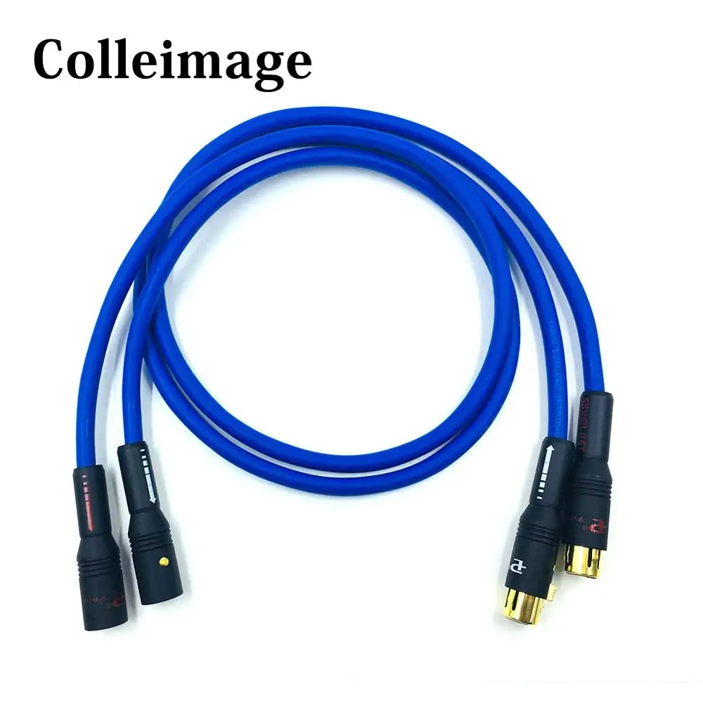 Высококачественный аудиокабель Colleimage Hifi 2XLR кабель HIFI XLR штырь-гнездо |