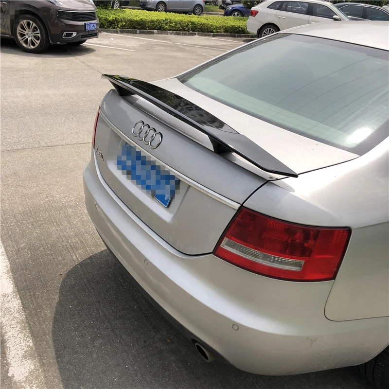 Спойлер для Audi A6 спортивный спойлер из АБС-материала заднего крыла автомобиля