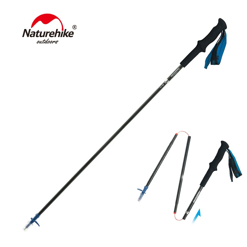 Naturehike 153g 173g высокопрочная Ультралегкая трость из углеродного волокна внешняя