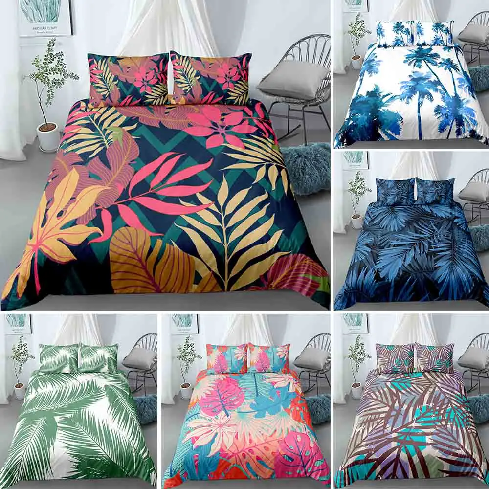 

2/3pcs Home Textiles Bedding Set Bedclothes include Duvet Cover Pillowcase Comforter Bed Sets King Queen Size