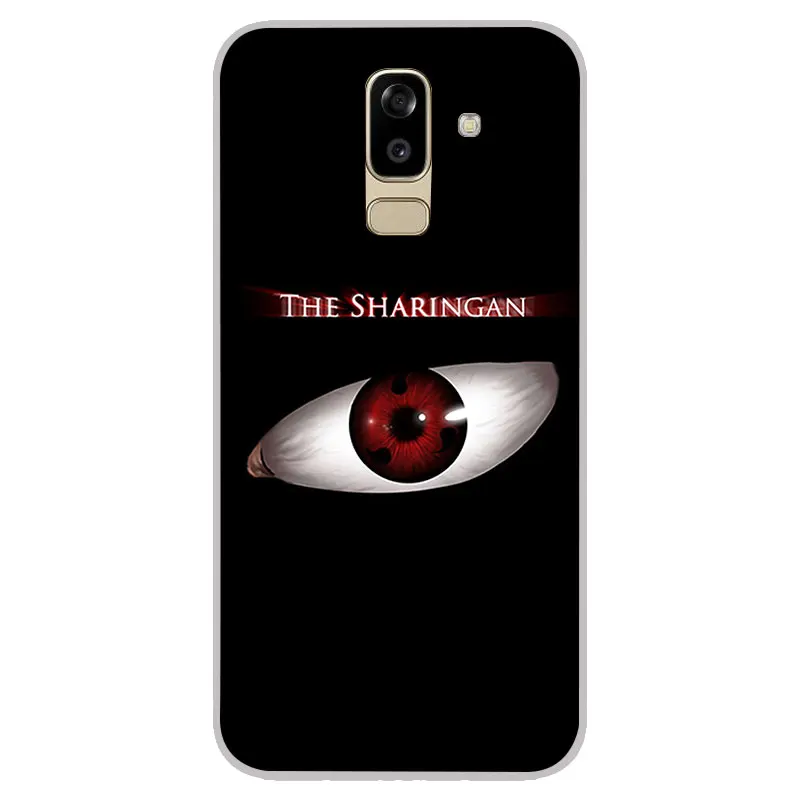 Героя аниме Наруто Шаринган матовый Силиконовый чехол для Samsung Galaxy J3 J5 J7 A3 A5 A7 2016