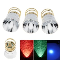 3v 8 4vcolored led flashlight bulbs 1 mode p60 drop in lamp cap replacement reflector for 6p c2 d2 g2 z2 501b 502b 501a 502d