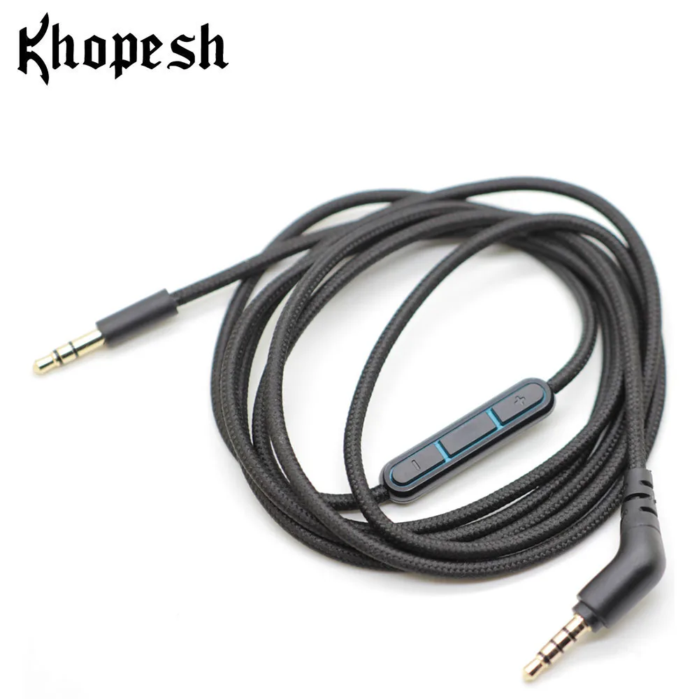 Khopesh кабель для наушников Aux Bluedio T2 Plus T3 Vinyl V Victory H R2 A HT штекер 3 5 мм Замена