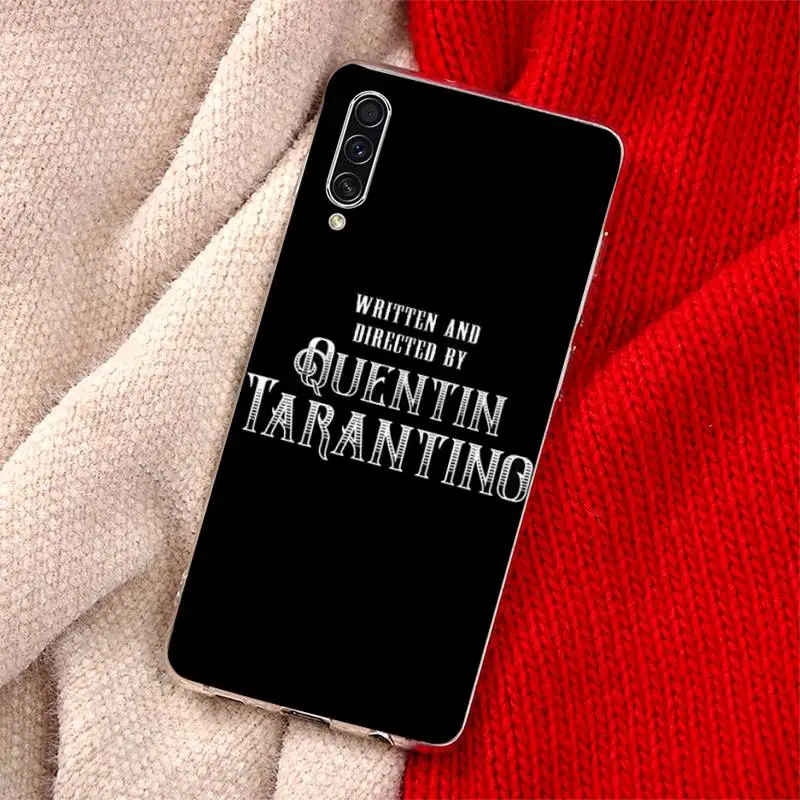 

Written Directed Quentin Tarantino Phone Case For Samsung Galaxy S5 S6 S7 S8 S9 S10 S10e S20 edge plus lite