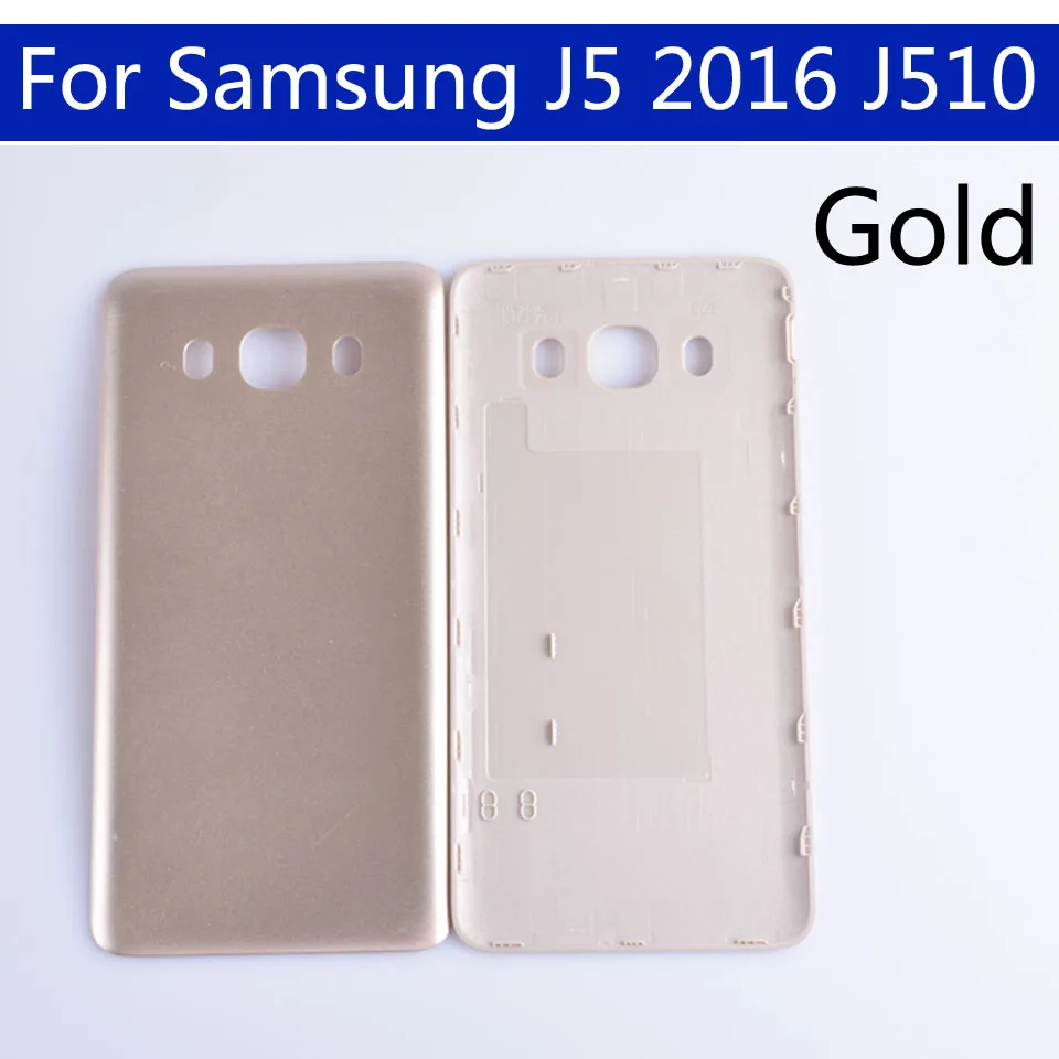 J510 для Samsung Galaxy J5 J510 J510F J510FN J510G J510Y J510M корпус батарейного отсека задняя крышка корпуса задняя дверь шасси