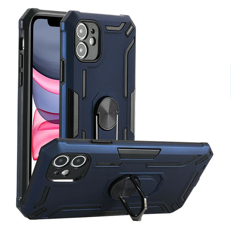 

For iPhone 11 Cases Luxury Armor Magentic Silicone Phone Case For iPhone 12 Pro Max Mini XR 6 7 8 SE 2020 X XS Plus 12pro Covers