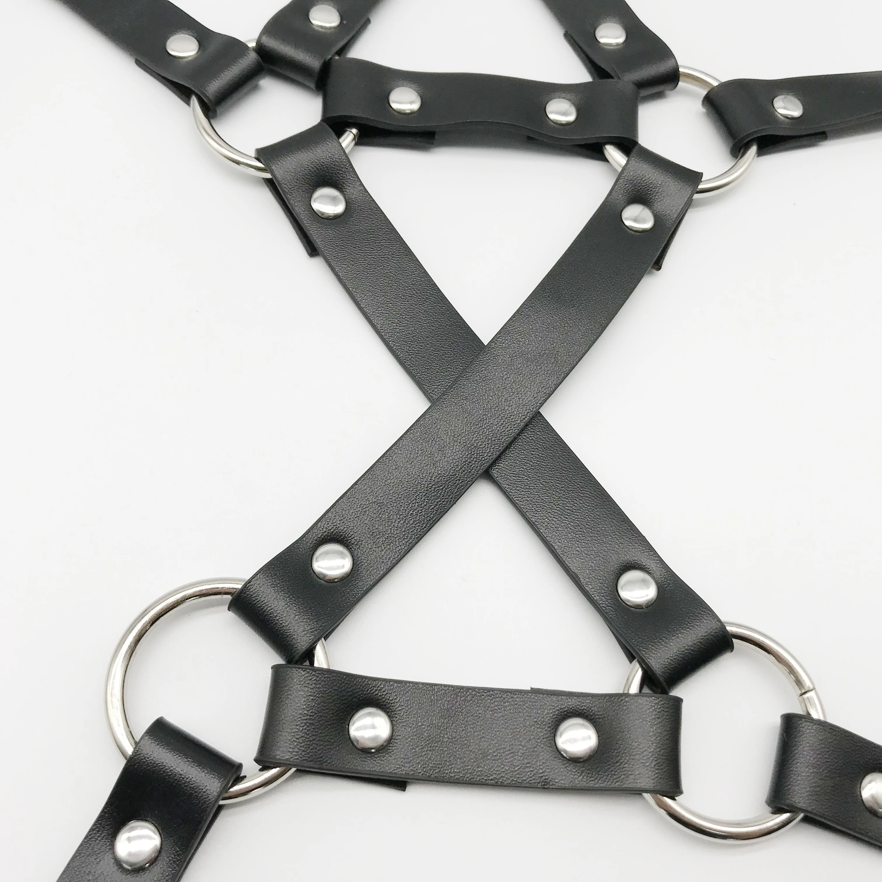 GAMPORL кожаный ремень для тела бандаж Готический пояс женщин нижнее белье