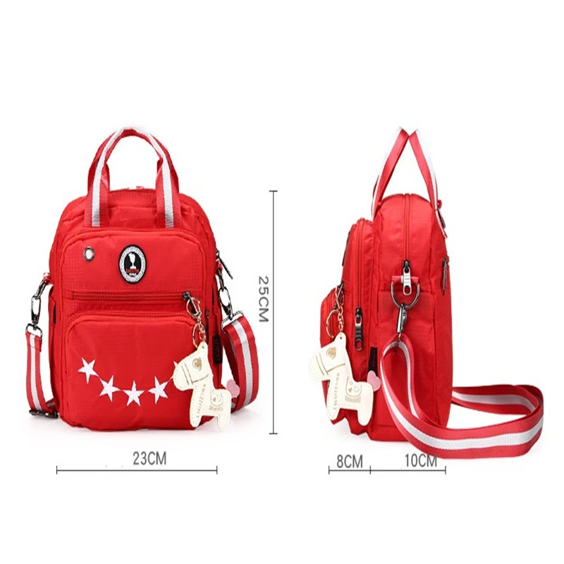 Нейлоновая сумка с вышивкой многофункциональная водонепроницаемая для детской