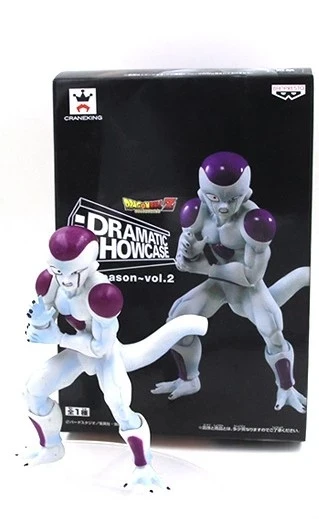 Freeza White in box Dragon Ball Z фигурка шорты «Вегета» Goku Son gohan cell Frieza Lunchi ZERO Majin Buu фигурки коллекционные игрушки 11-23 см - Цвет: Freeza White in box