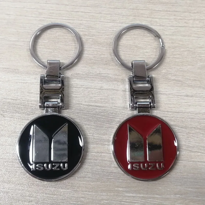 Автомобильный брелок Металлическая Автомобильная эмблема двухсторонний