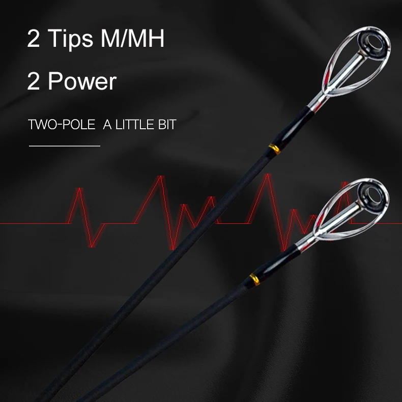 Спиннинговое удилище из палисандра 2 1 м 4 наконечника класс m/MH - купить по