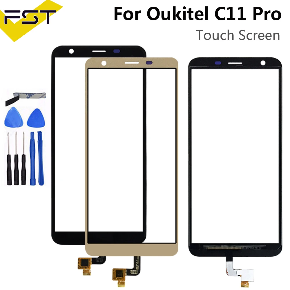 Сенсорный экран для Oukitel C11 Pro 5 45 дюйма дигитайзер сенсорной панели в сборе замена