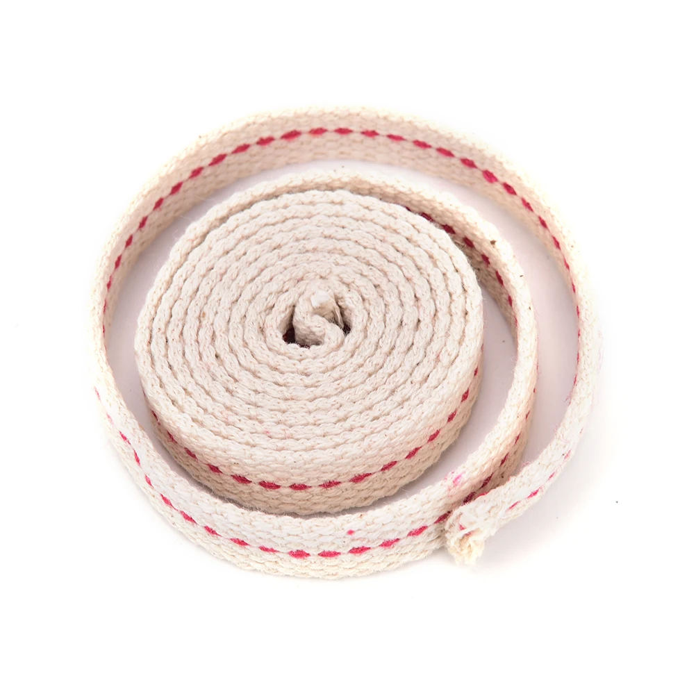 1m Useful Strong Flat Cotton Wick Core For Kerosene Burner Stove Lighting Lantern Oil Lamp Making DIY Accessory | Освещение