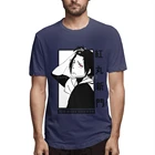 Мужская хлопковая футболка, Винтажная футболка с изображением манги в стиле ретро, в стиле Харадзюку