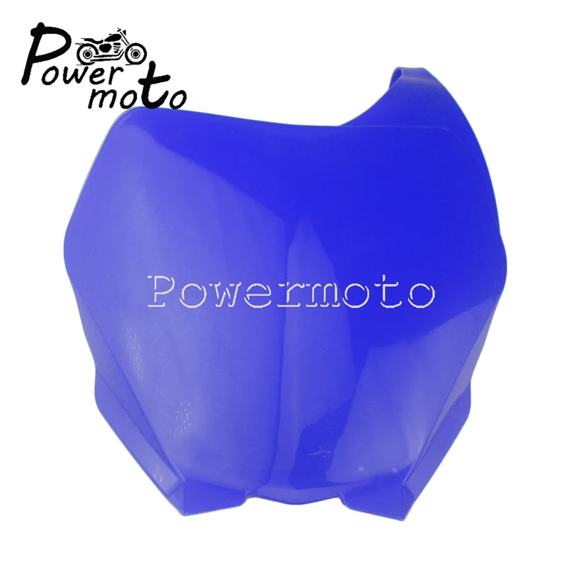Передняя пластиковая табличка для номера мотоцикла Yamaha YZ125 YZ250 YZ250F YZ450F WR250F WR450F YZ