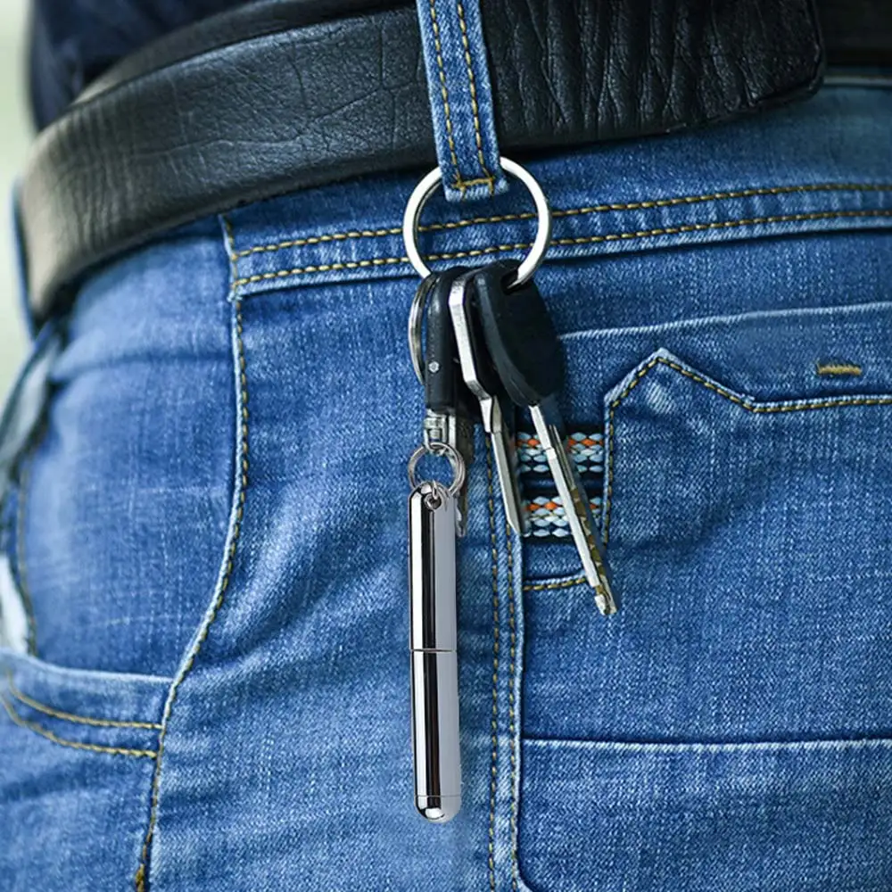 

Stainless Steel Telescopic Pen Key Ring Newly Arrived Metal Key Ring Telescopic Pen Key Ring Telescoping Pen Household Tools