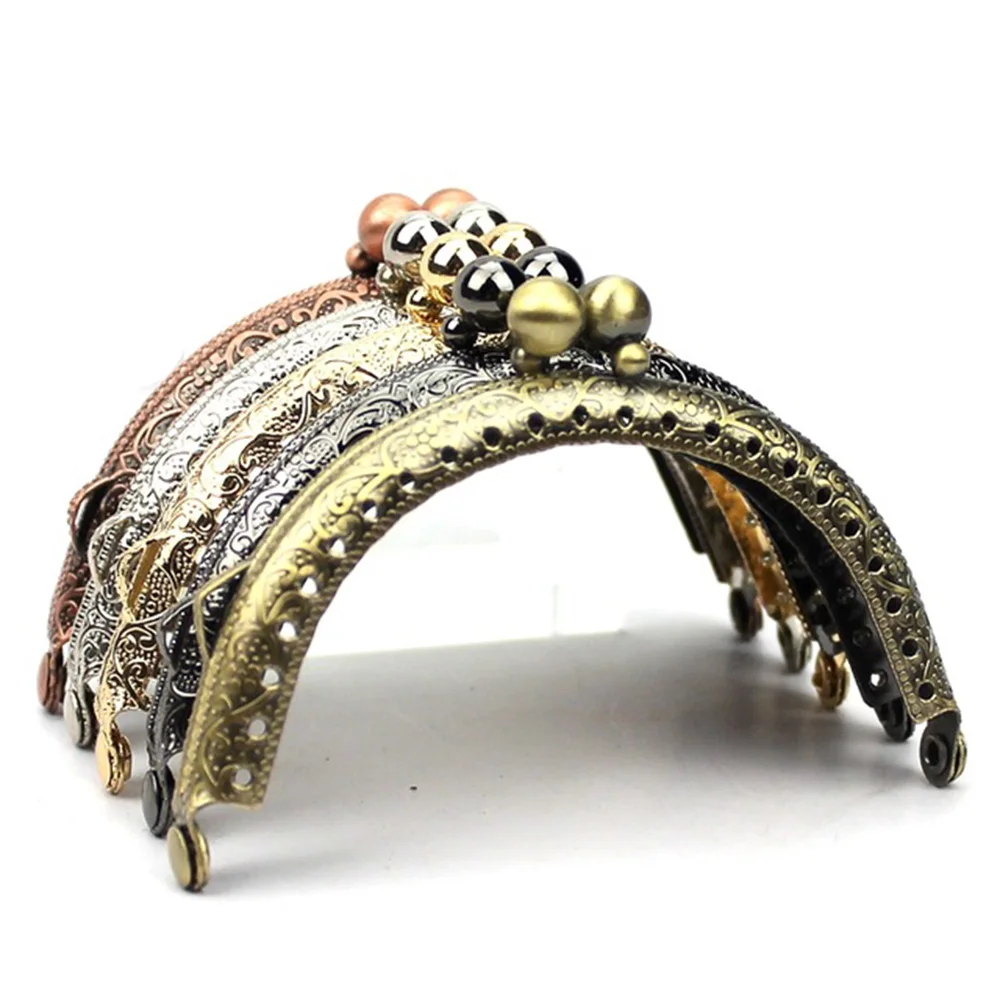 8.5cm Metal Purse Frame Handlse for Bag Accessories for Handbags  Clasp Lock Part Hardware