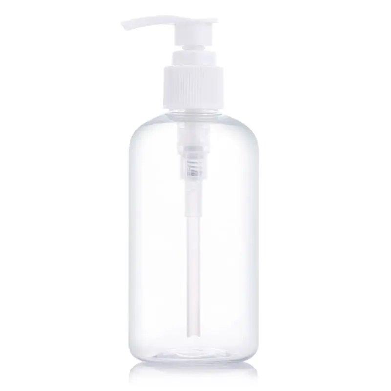 

250ML Pump Empty Bottle Plastic Hand Sanitizer Lotion Shampoo Dispenser Wash