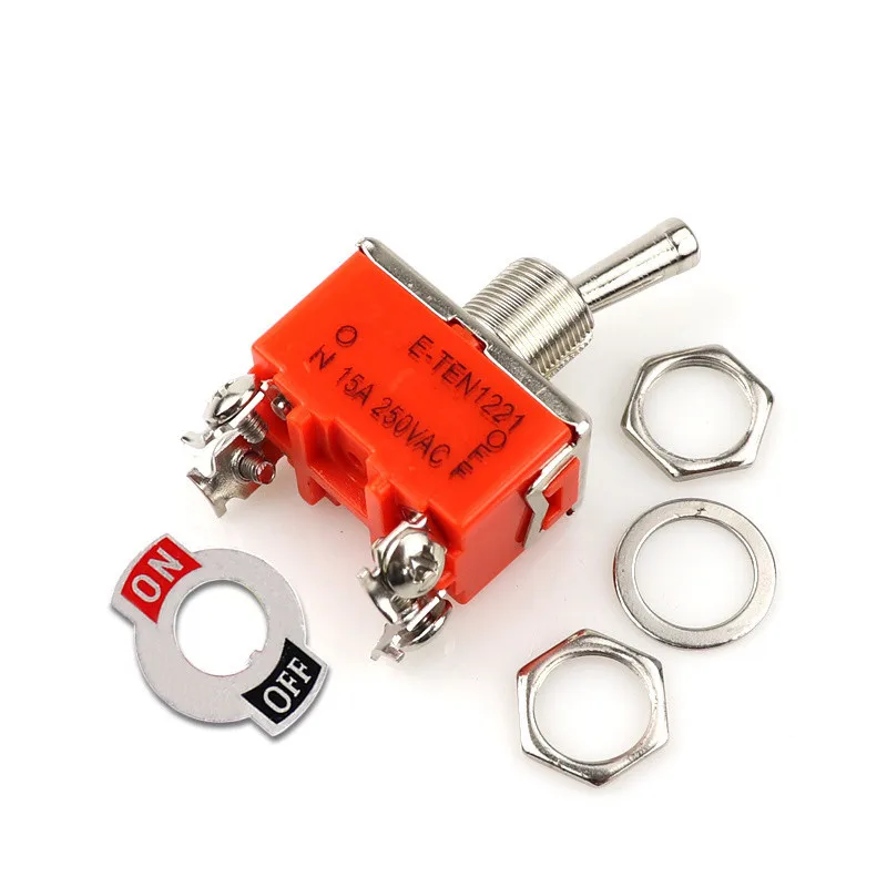 1 шт. E TEN1221 15A 250VAC 4PIN ВКЛ ВЫКЛ переключатель кулисный выключатель питания
