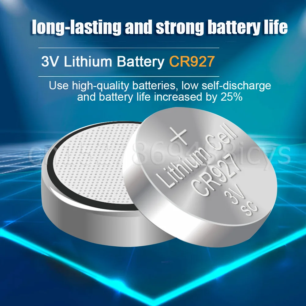 Литиевая батарея 3 в CR927 CR 927 DL927 BR927 BR927-1W для дистанционного управления лазерной