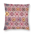 Наволочки с цветочной вышивкой для диванной подушки, Наволочки для домашнего декора, наволочки для диванной подушки, Наволочки