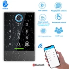 Bluetooth V4.1 TTlock смарт-телефон управление через приложение система управления освещением доступ по отпечатку пальца ler 13,56 МГц считыватель карт RFID