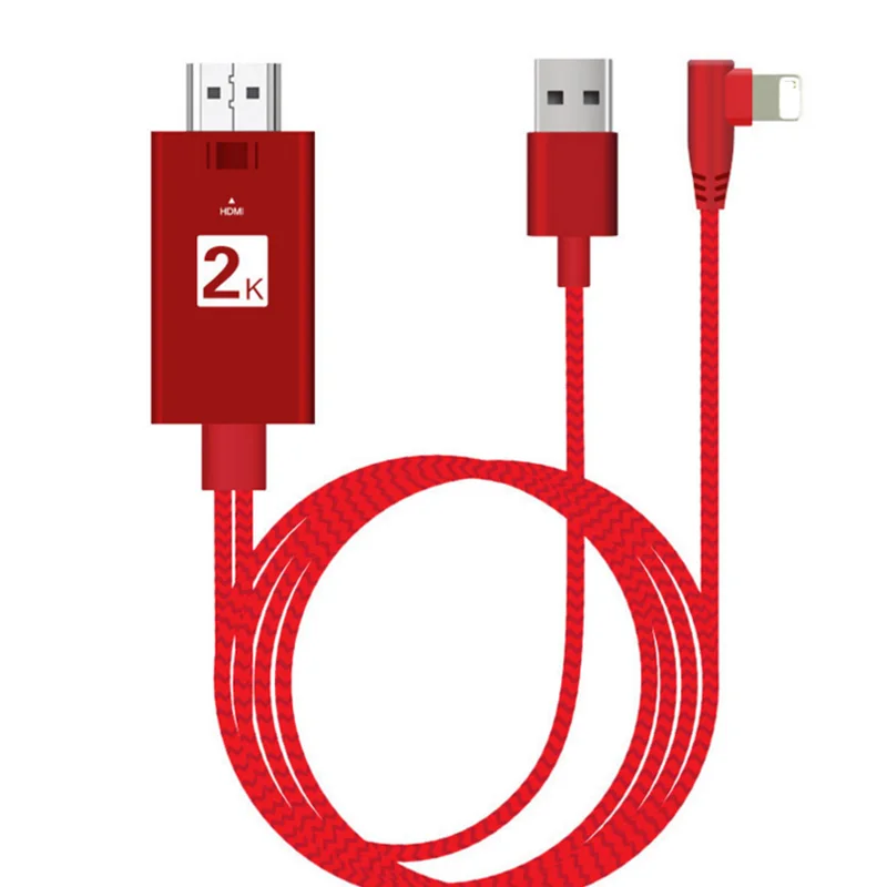 8 контактный цифровой av адаптер для Lightning HDMI кабель Apple IPhone X 7 iPad Кабельное Аудио