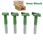 Фреза с Т-образным пазом и хвостовиком 8 мм, 1 шт.