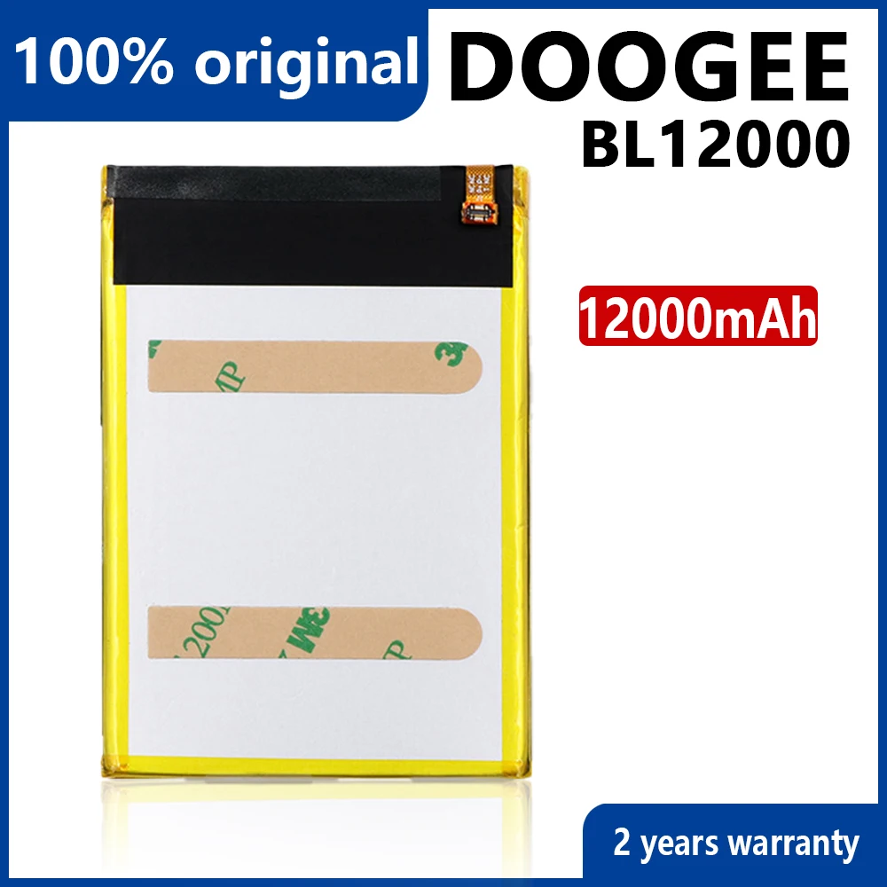 100% Оригинальный 12000 мАч BL12000 аккумулятор для телефона DOOGEE высококачественные