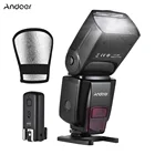 Andoer AD560 IV 2,4G беспроводной универсальный на камеру Slave Speedlite Flash светильник GN50 wвспышка триггера Отражатель Диффузор для DSLR