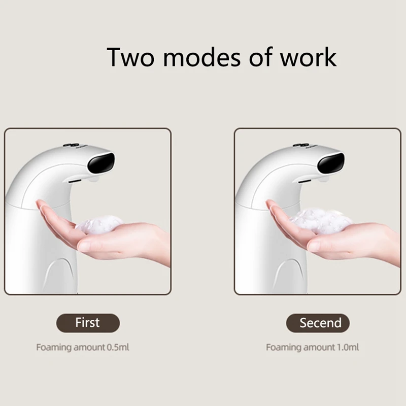 

Alcohol Dispenser Infrared Automatic Induction Non-Contact Spray Bottles 330Ml Soap Dispenser Suitable for Homeschool