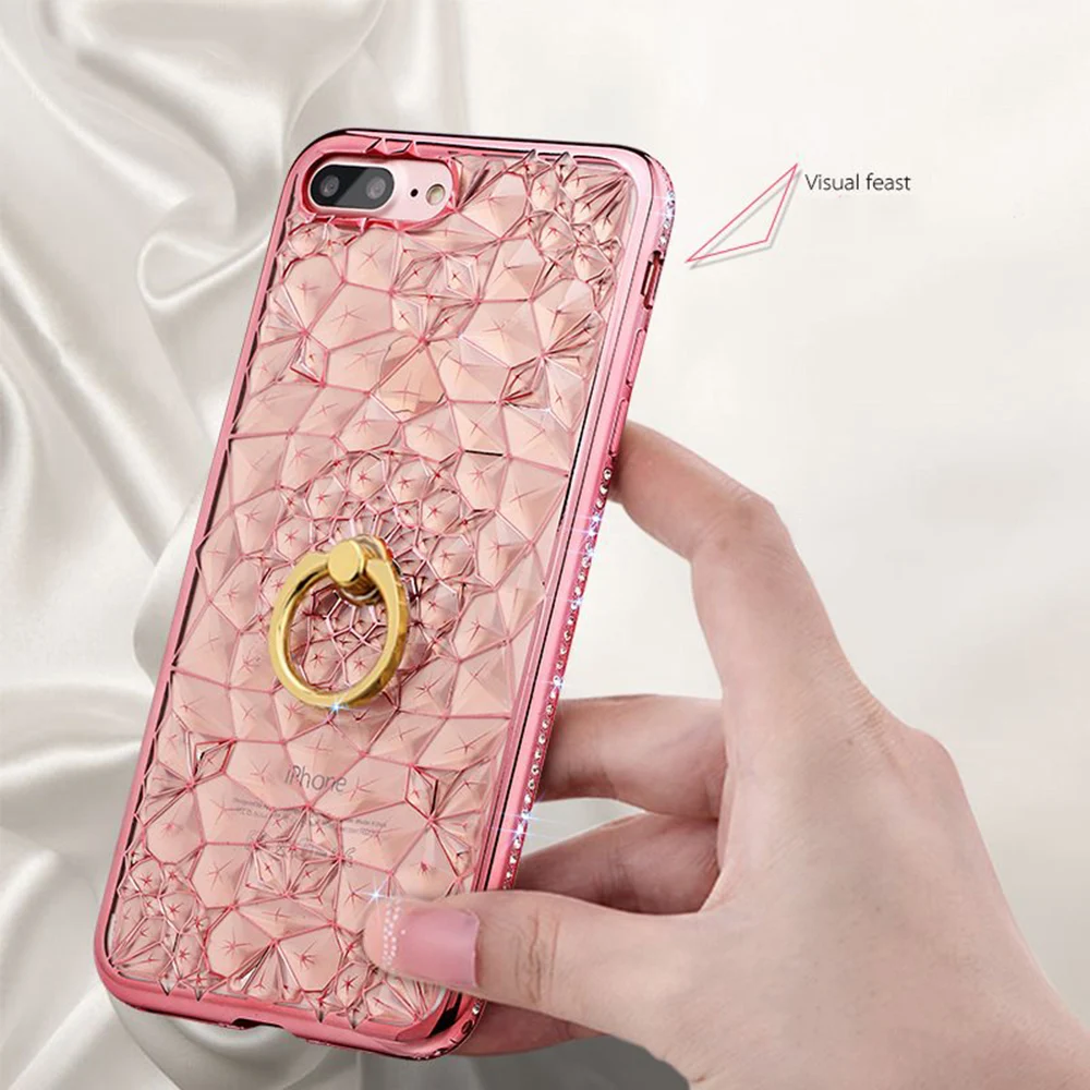 Для Iphone Se 2020 8plus чехол для телефона 7plus 7 8 Plus Iphonese Se2020 роскошный женский Iphone8plus Bling