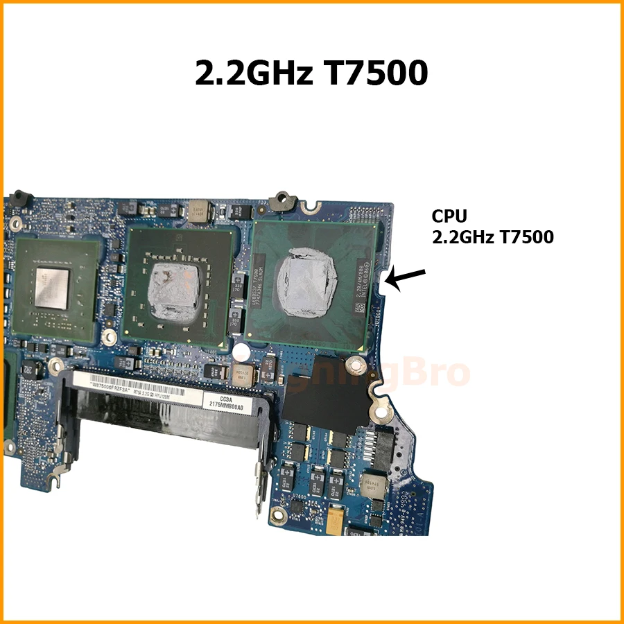 Оригинальная материнская плата 2 ГГц 4 для Macbook Pro 15 &quotA1226 логическая 2007 года |