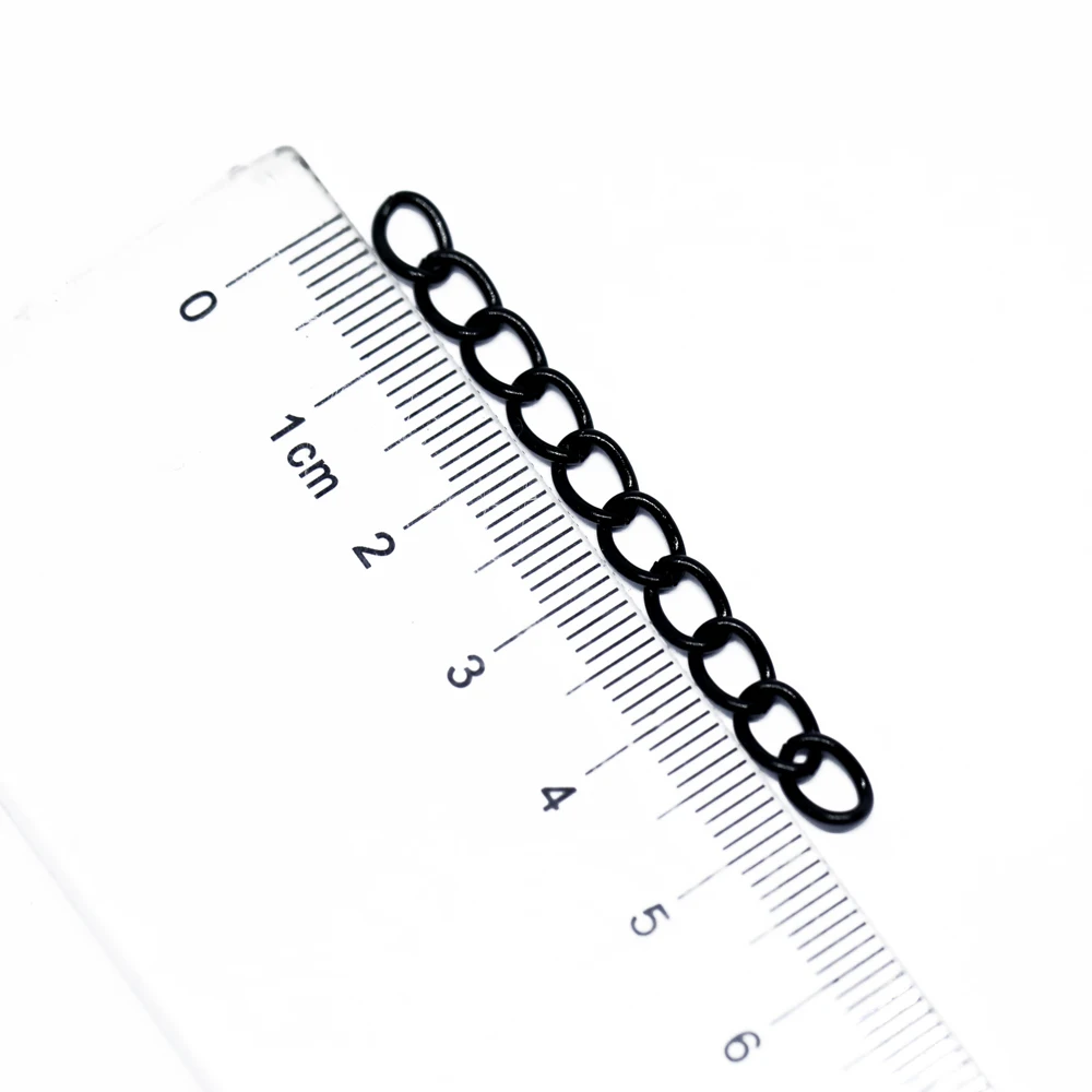 19 Colors 50pc/lot 0.5x5cm End Chains with Extended Extension Tail Chain Connector for Jewelry Making Findings | Украшения и